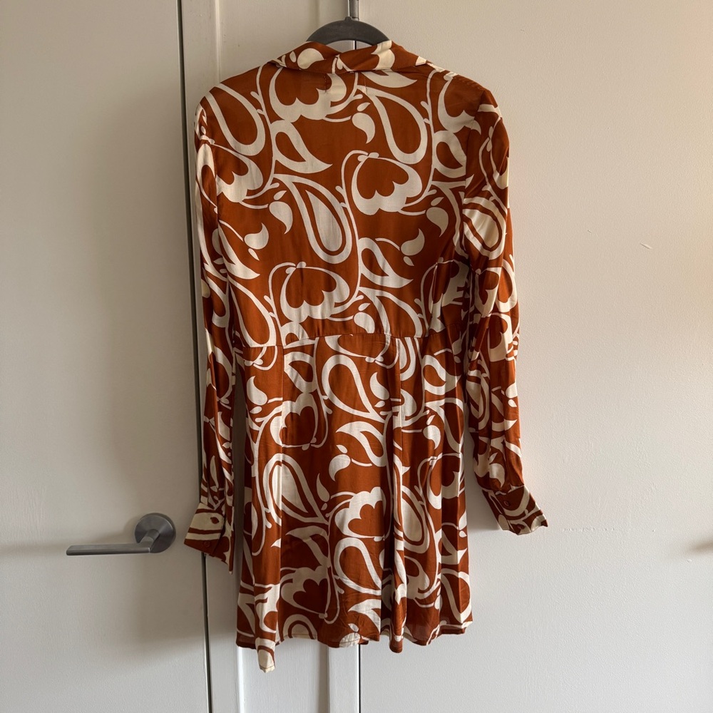 Urban Outfitters long sleeve 70s inspired dress - Picture 5 of 6